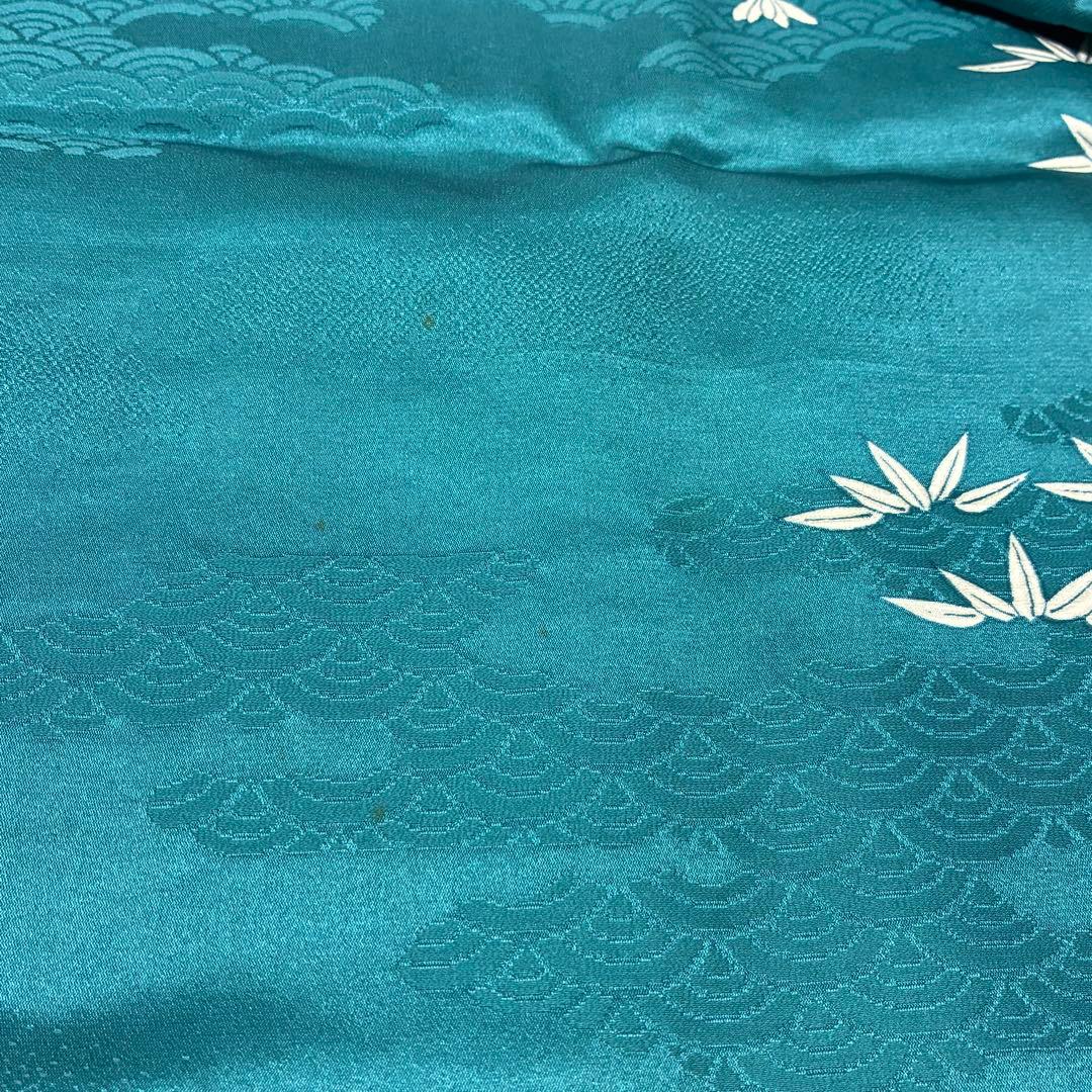 高級　西陣織　正絹　御部屋座布団地　２枚組　レトロ