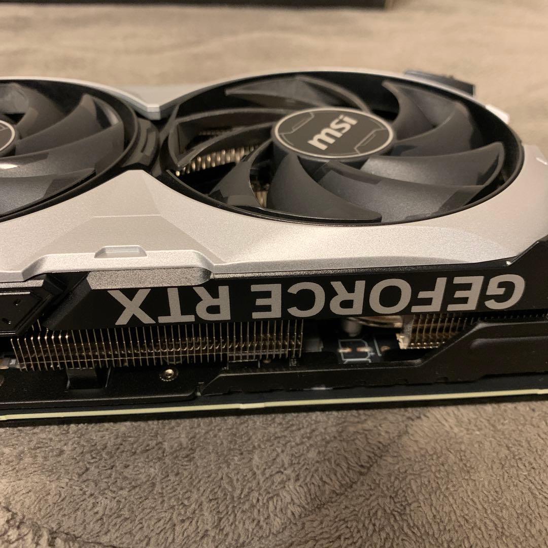 グラフィックボード・グラボ・ビデオカード msi RTX4070Ti 12GB VENTUS 3x