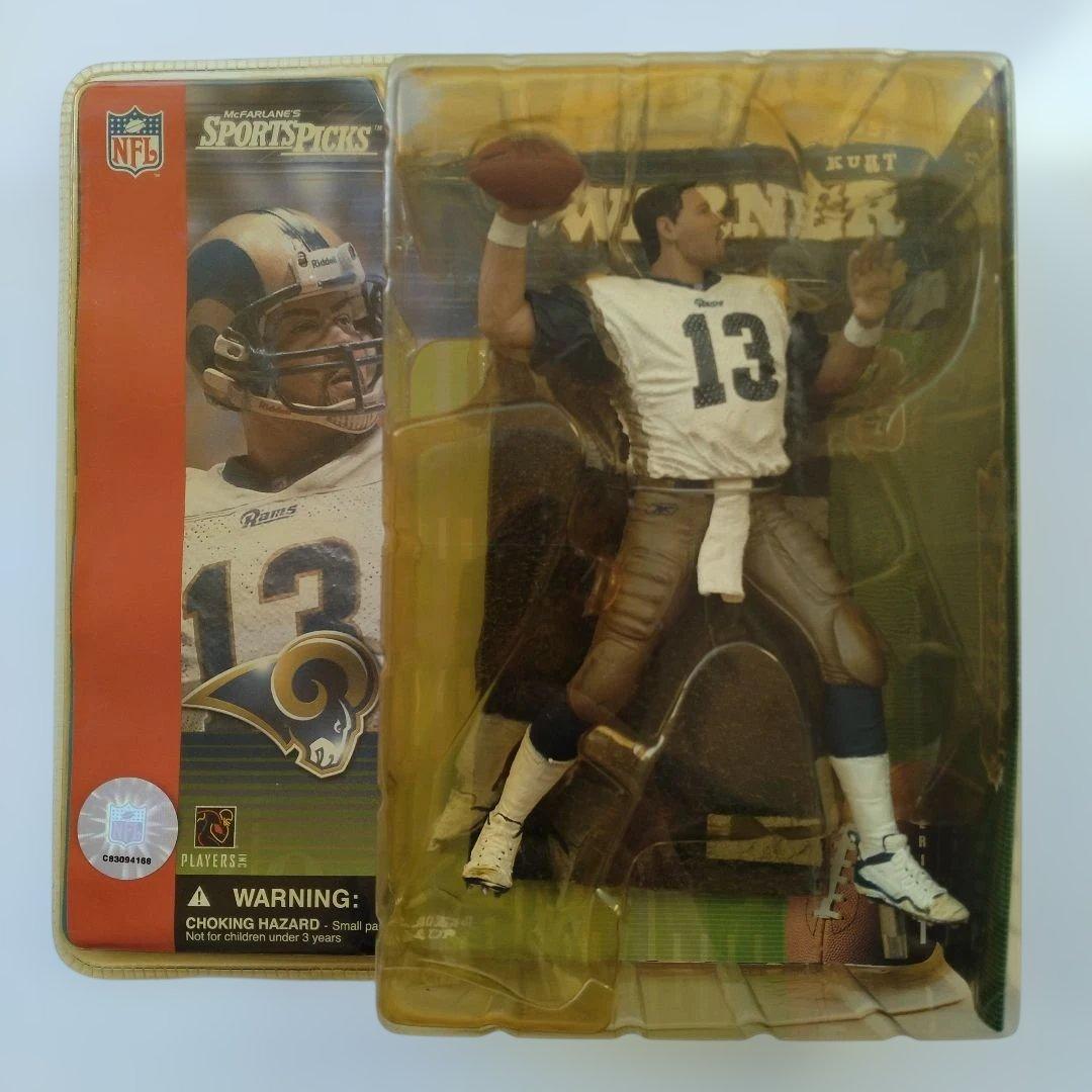 (No Helmet/未開封品)マクファーレンNFL カート・ワーナー