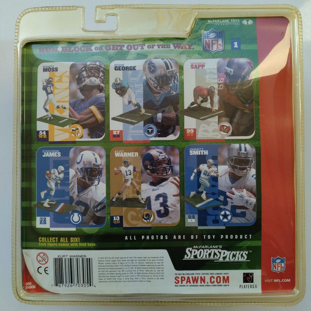 (No Helmet/未開封品)マクファーレンNFL カート・ワーナー