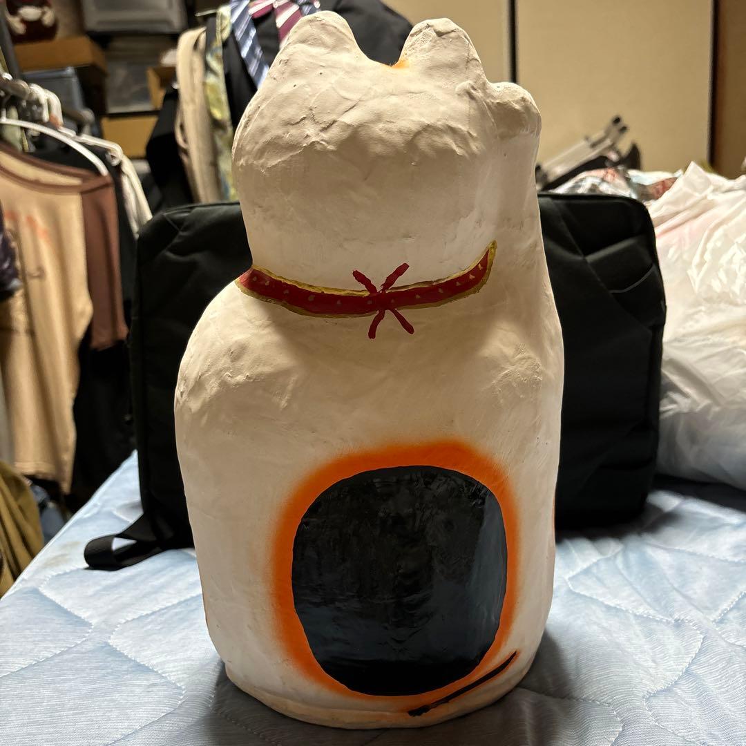 招き猫 張り子 特大