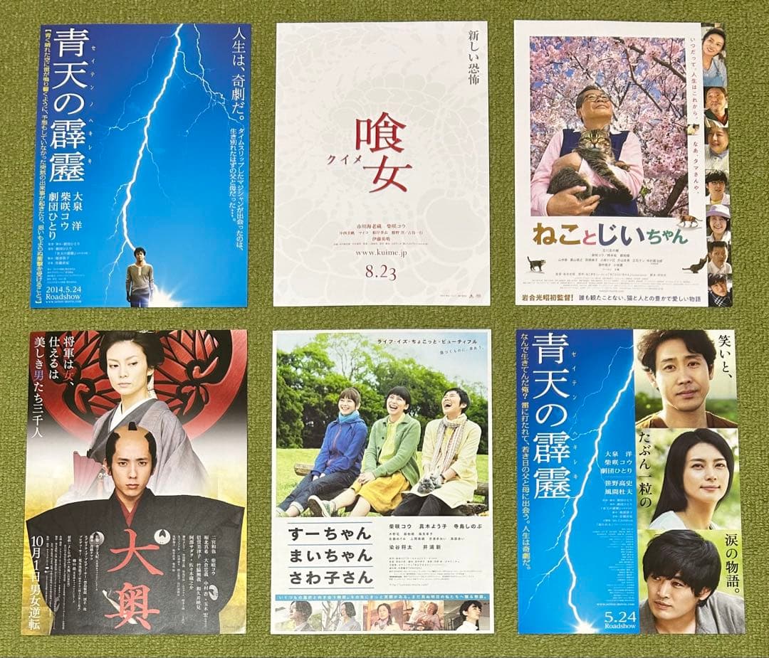 柴咲コウ さん出演 映画チラシ フライヤー 54枚セット