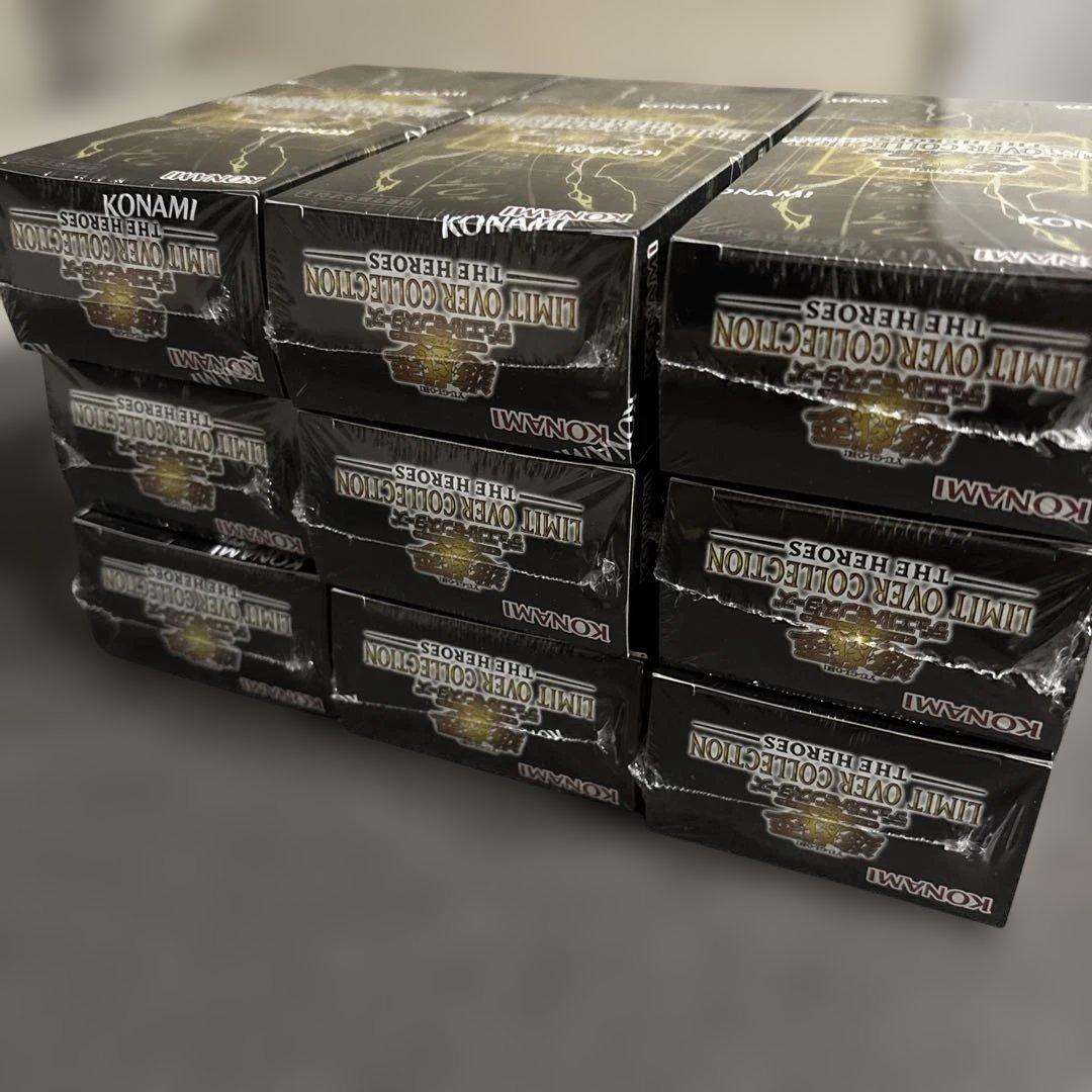 遊戯王OCG LIMIT OVER COLLECTION 9BOX プロモ付き