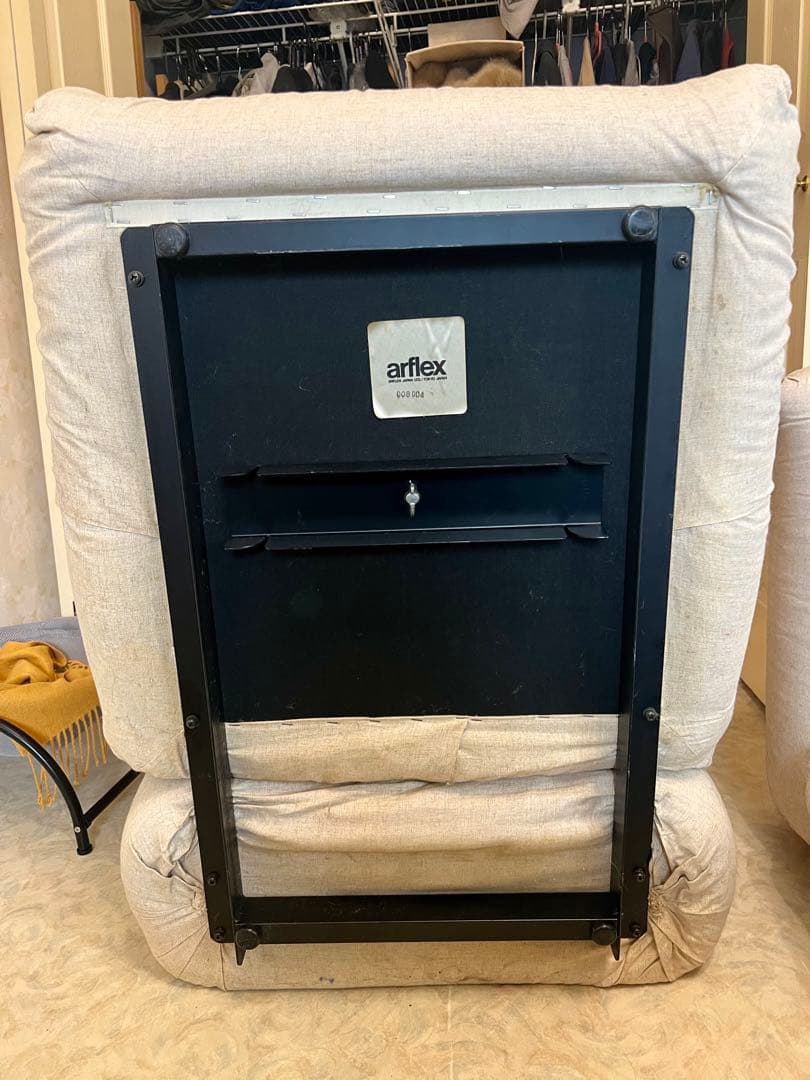 akaookura　arflex marenco 1人掛けソファ 2脚