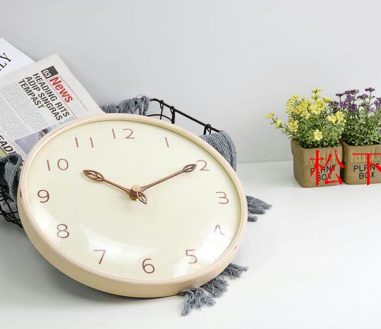 掛け時計 壁掛け時計 壁掛け 北欧 かわいい おしゃれ 07松下真也出品5