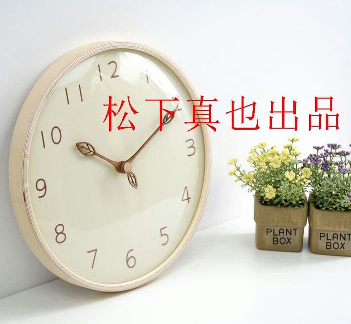 掛け時計 壁掛け時計 壁掛け 北欧 かわいい おしゃれ 07松下真也出品5