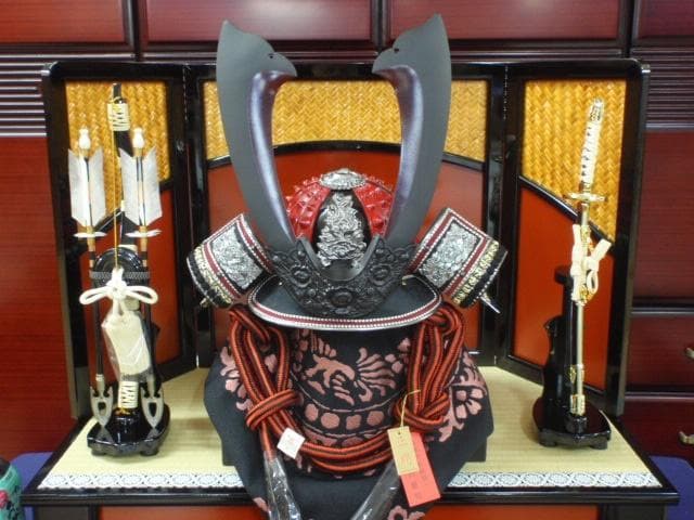 子供着用♪売り切り！◆送料無料◆激安！展示新品♪ 70巾 収納 兜飾り 五月人形