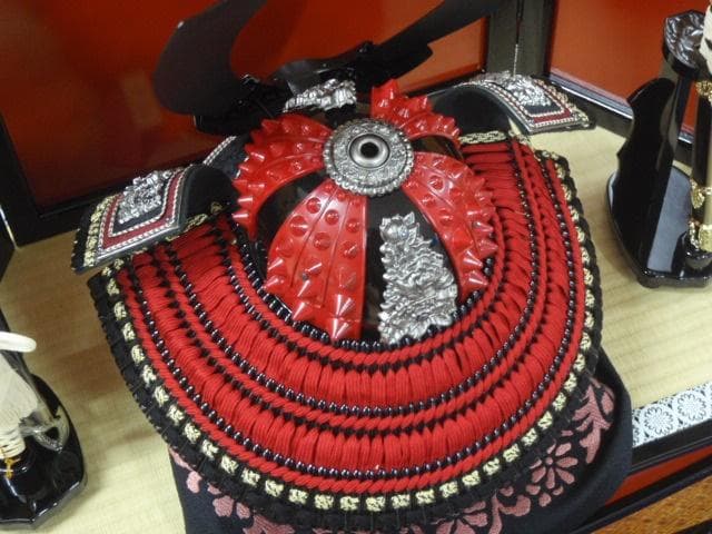 子供着用♪売り切り！◆送料無料◆激安！展示新品♪ 70巾 収納 兜飾り 五月人形