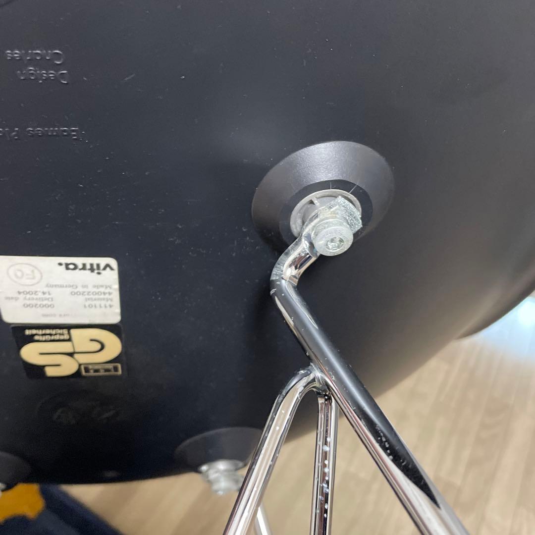 Vitra社製イームズ サイドシェルチェア DSR BLACK