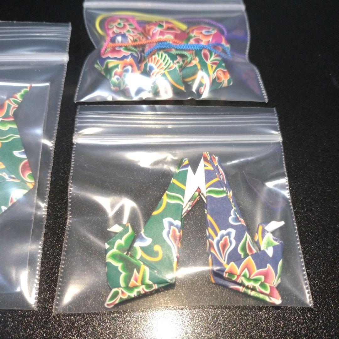 ミニミニ２羽の鶴6個＆願い星6個