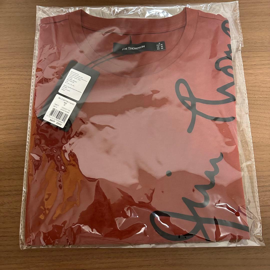 Jim Thompson × ZeeNuNew Tシャツ 赤