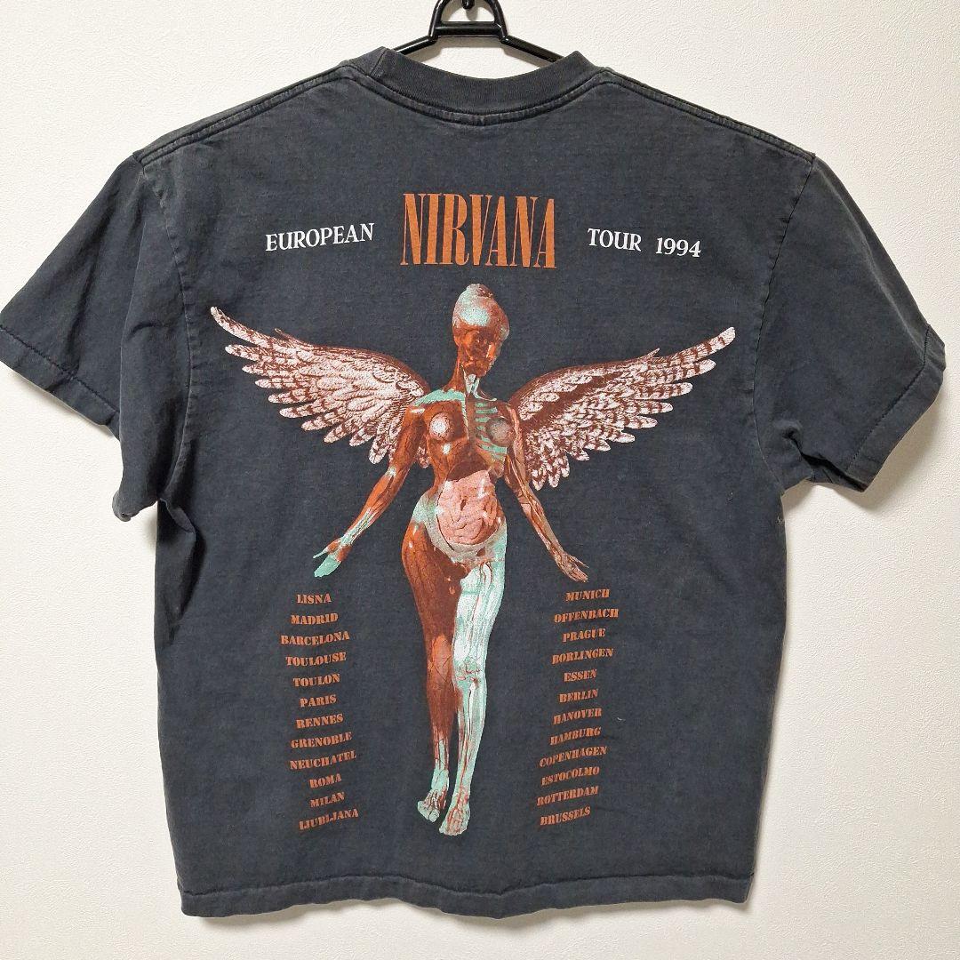 【希少/XL】NIRVANA In Utero Tシャツ 入手困難 美品 ブート