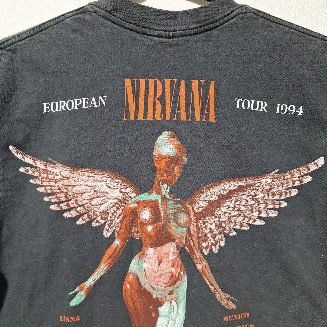 【希少/XL】NIRVANA In Utero Tシャツ 入手困難 美品 ブート