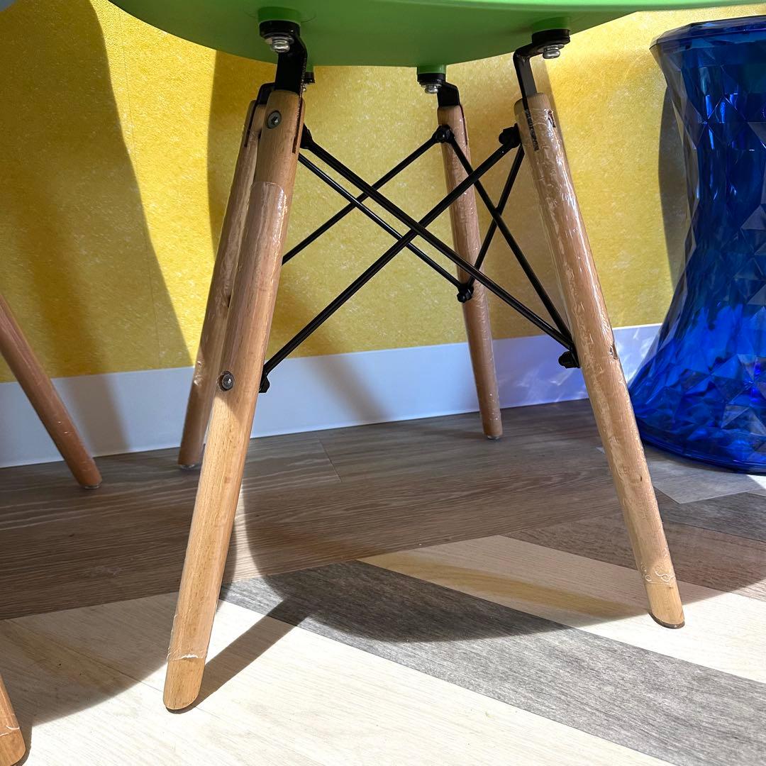 シェルチェア　グリーン　リプロダクト