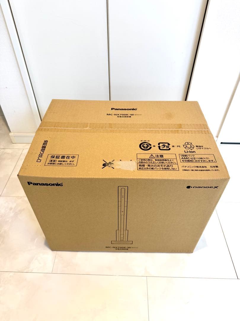 『新品未開封』Panasonic MC-NX700K-W スティッククリーナー