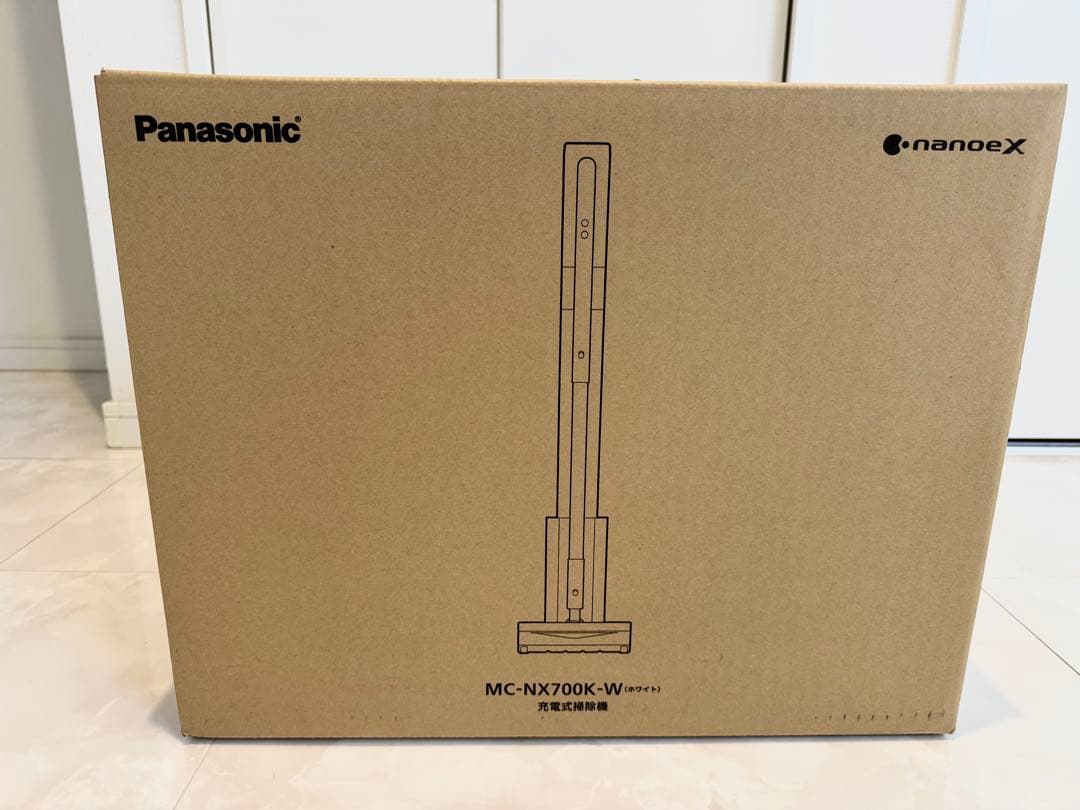 『新品未開封』Panasonic MC-NX700K-W スティッククリーナー