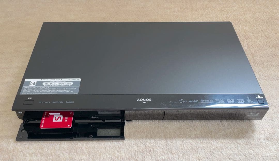 SHARP AQUOS BD-W1200 1TB ブルーレイレコーダー