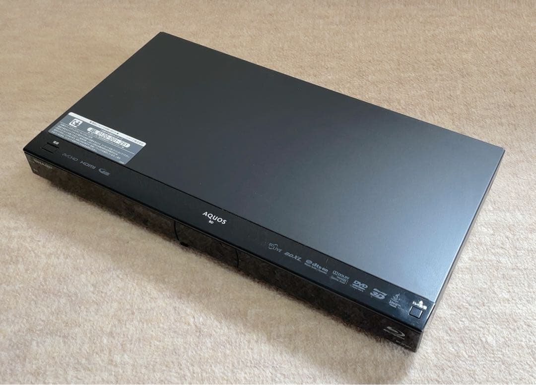 SHARP AQUOS BD-W1200 1TB ブルーレイレコーダー