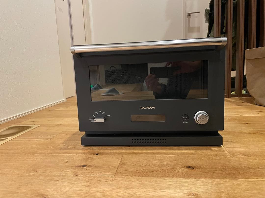 バルミューダ オーブンレンジ ブラック【ジャンク品】