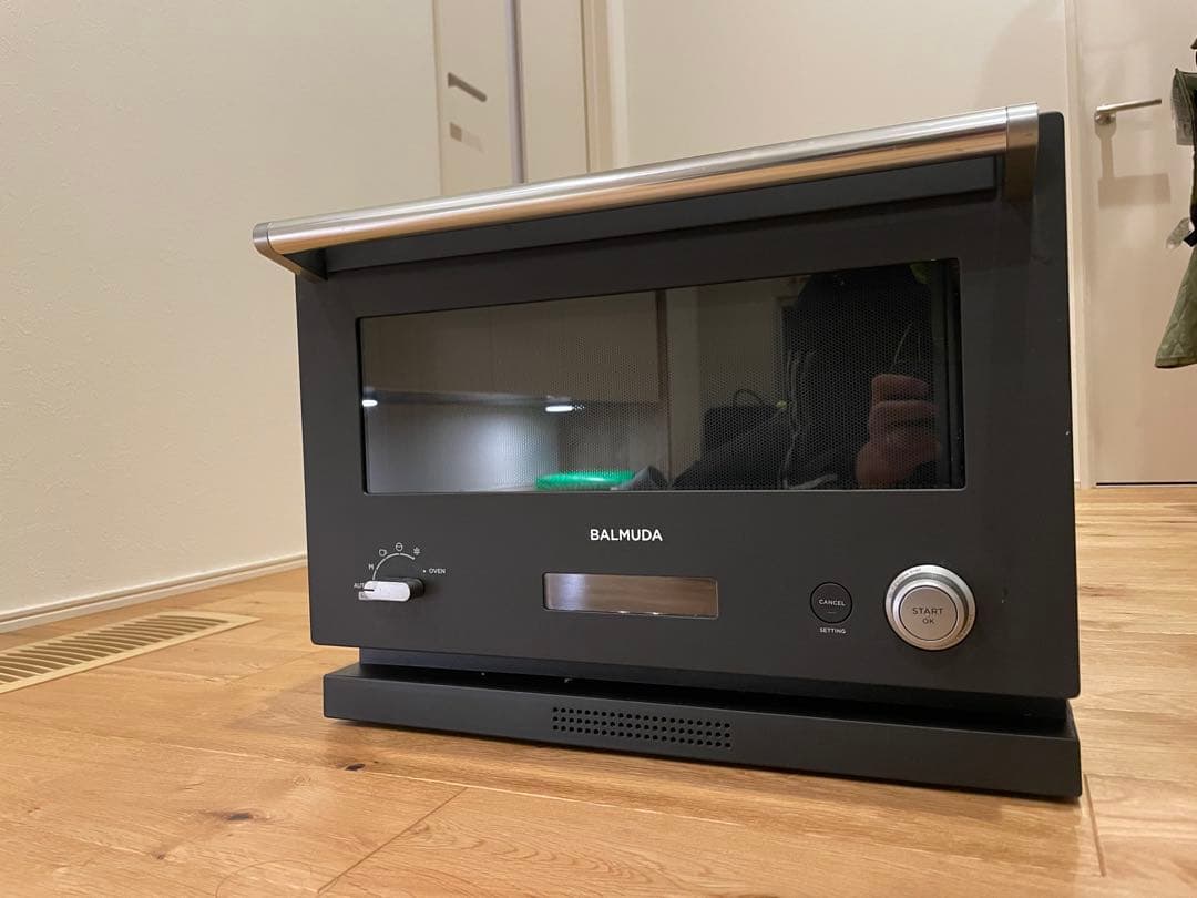 バルミューダ オーブンレンジ ブラック【ジャンク品】