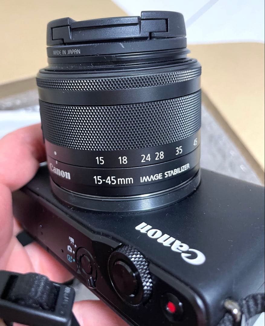 Canon EOS M10 デジタルカメラ レンズ 2個付き キャノン 黒