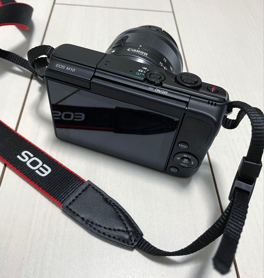 Canon EOS M10 デジタルカメラ レンズ 2個付き キャノン 黒