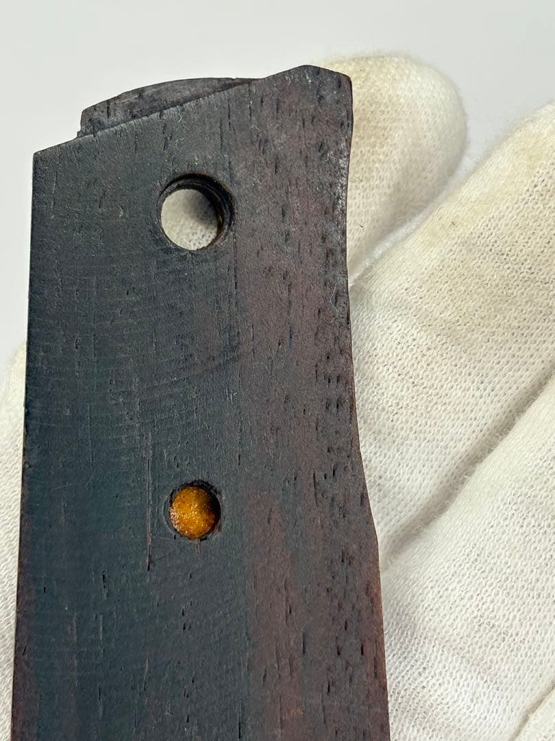 美品　WA ボブチャウ　ビンテージ　木製グリップ　メダリオン　ココロボ