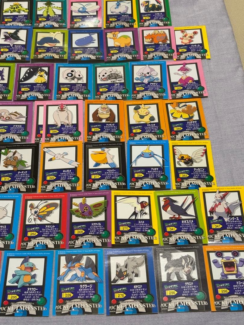 非売、希少品 ポケモンキッズシール226枚2000~2008 1枚あたり100円