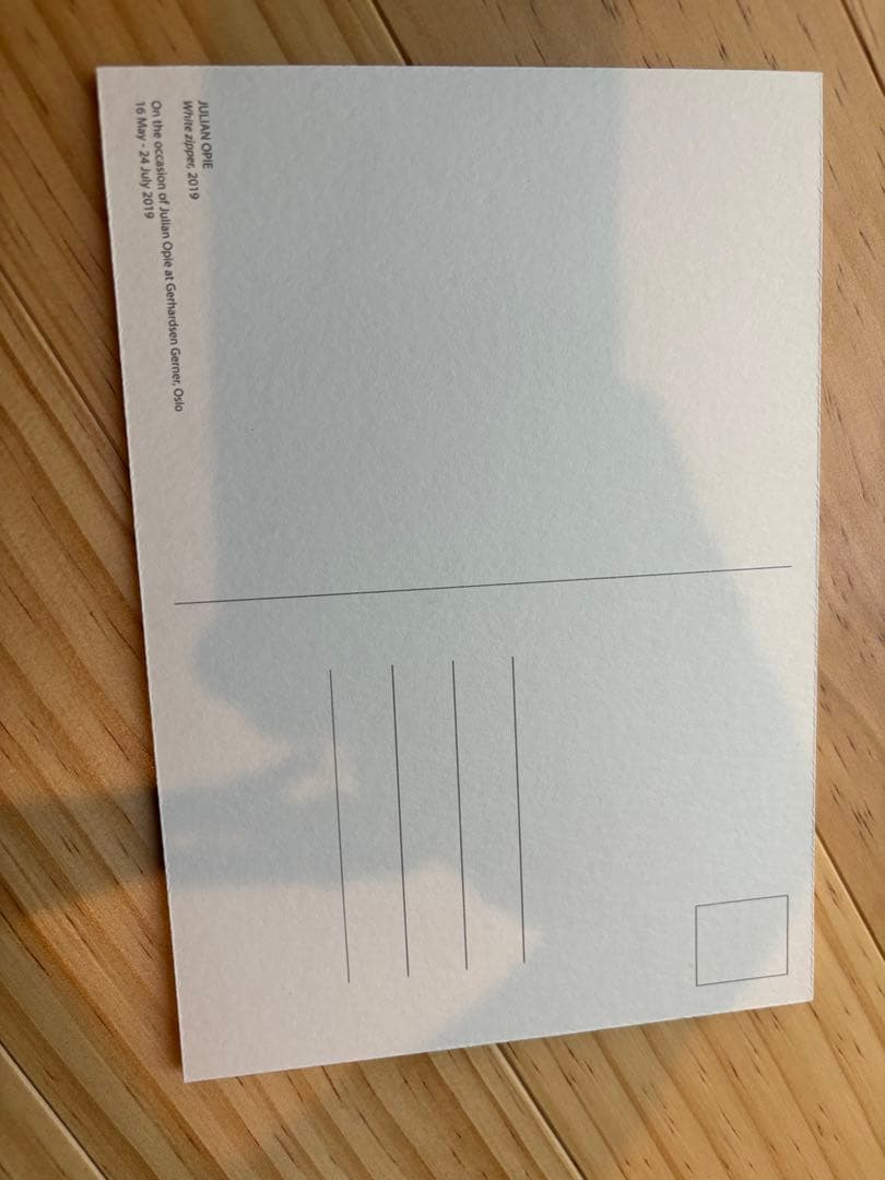 ジュリアンオピー　カッティング　カード