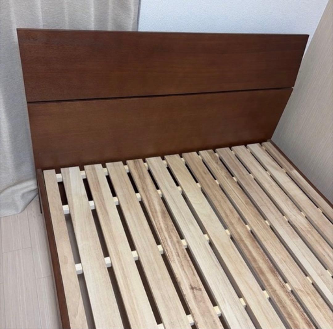 （引き取り限定）埼玉県 セミダブルベッドフレーム＆マットレス