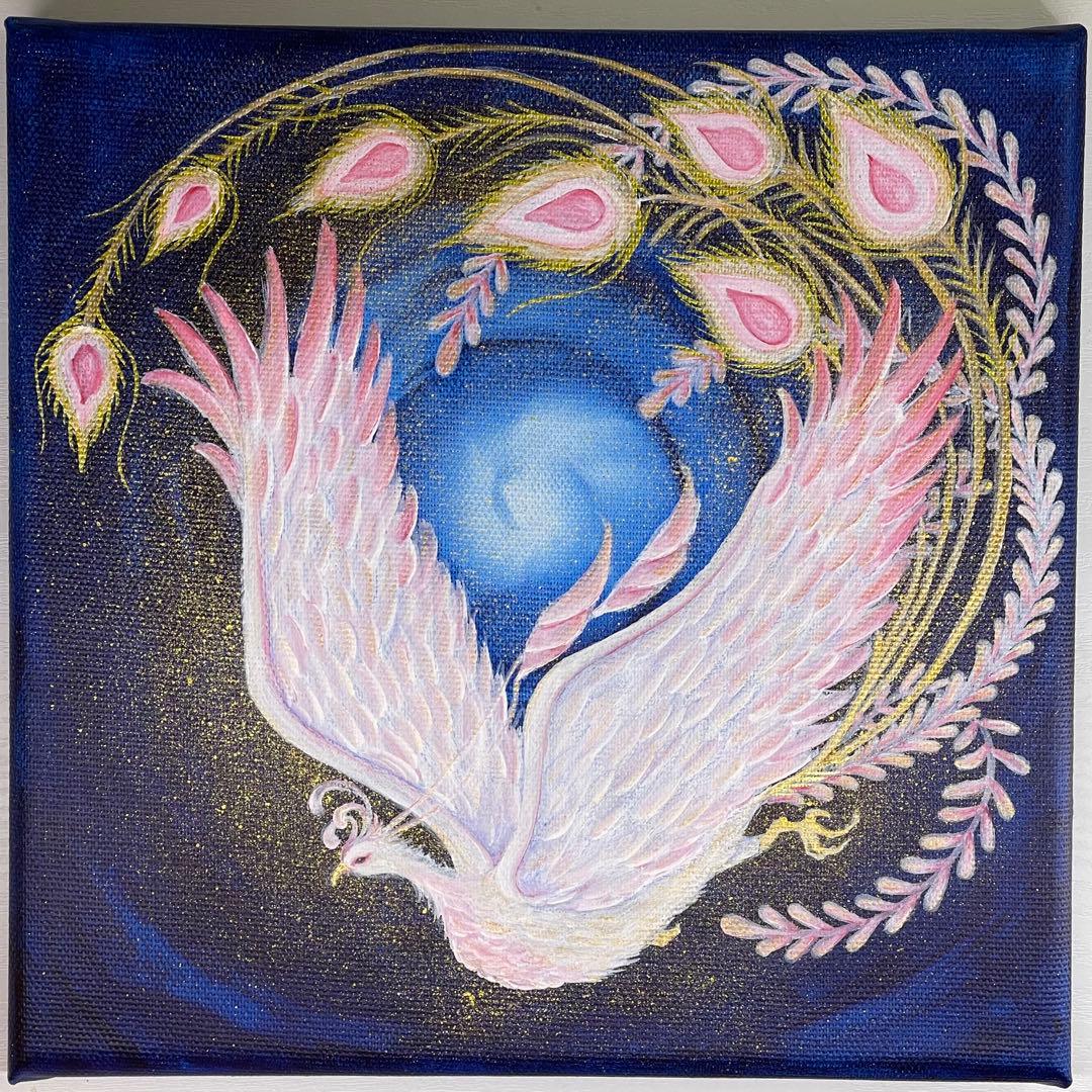 鳳凰　開運絵画　一粒万倍日　アートパネル