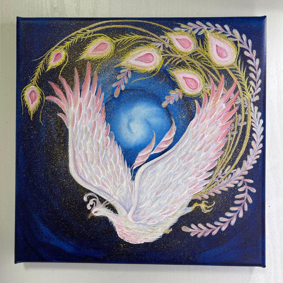 鳳凰　開運絵画　一粒万倍日　アートパネル