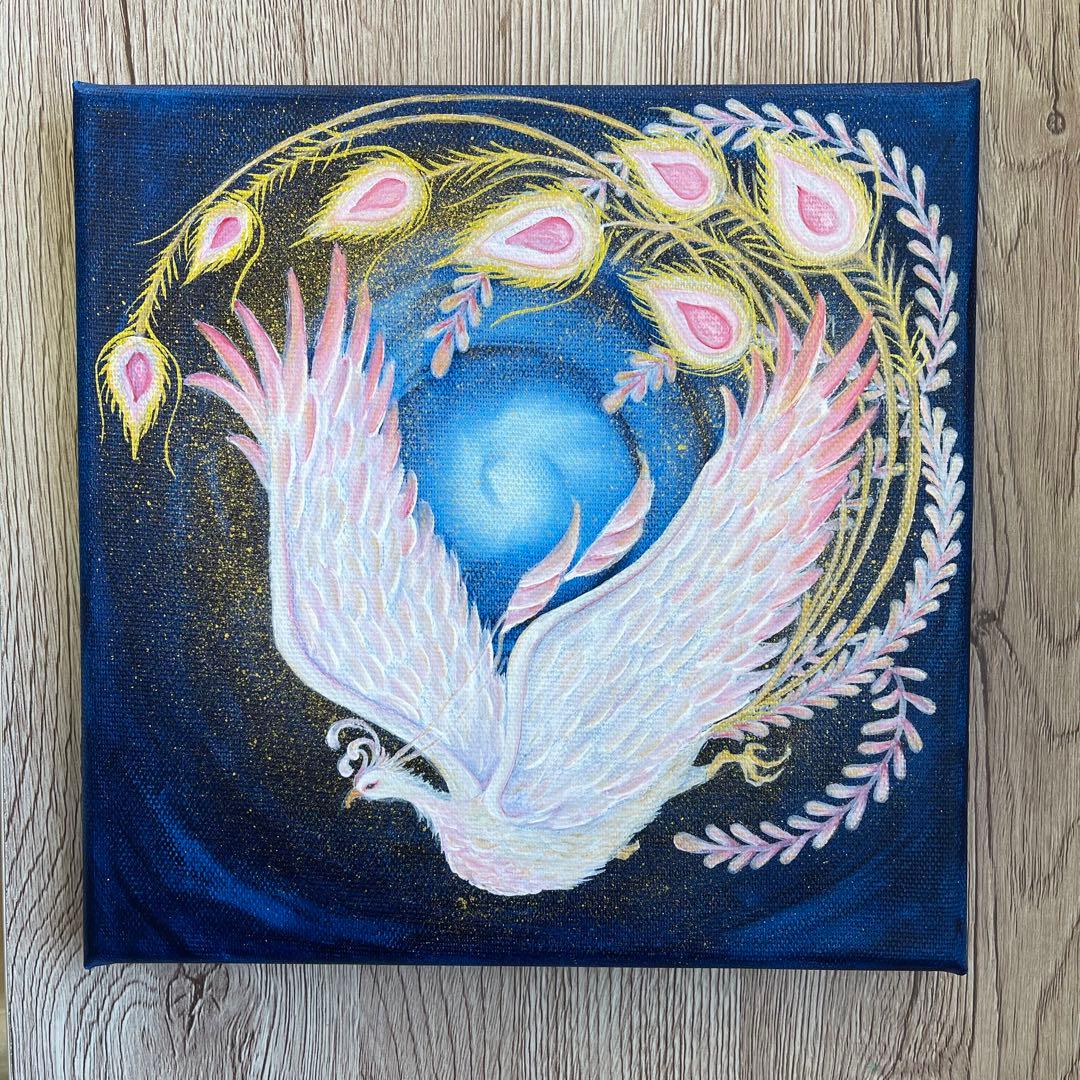 鳳凰　開運絵画　一粒万倍日　アートパネル