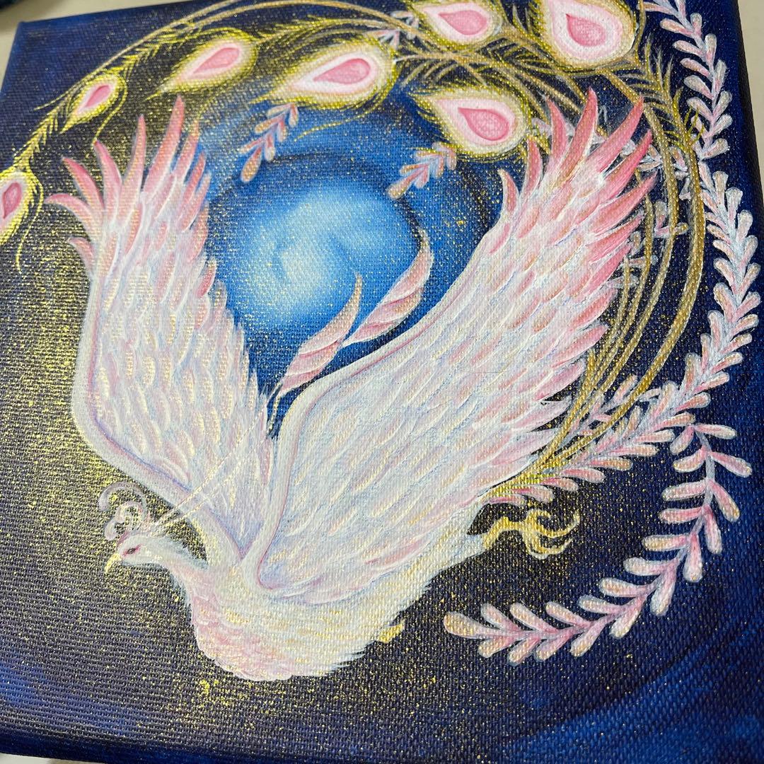 鳳凰　開運絵画　一粒万倍日　アートパネル