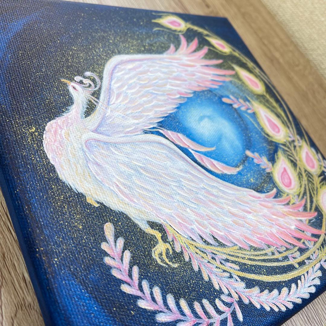 鳳凰　開運絵画　一粒万倍日　アートパネル