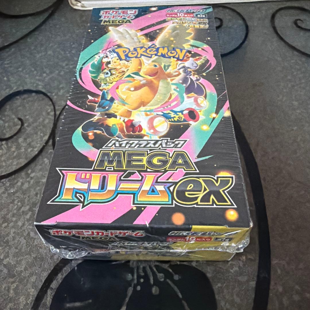 ポケモンカードゲーム MEGA ドリームEX シュリンク付き　1ボックス