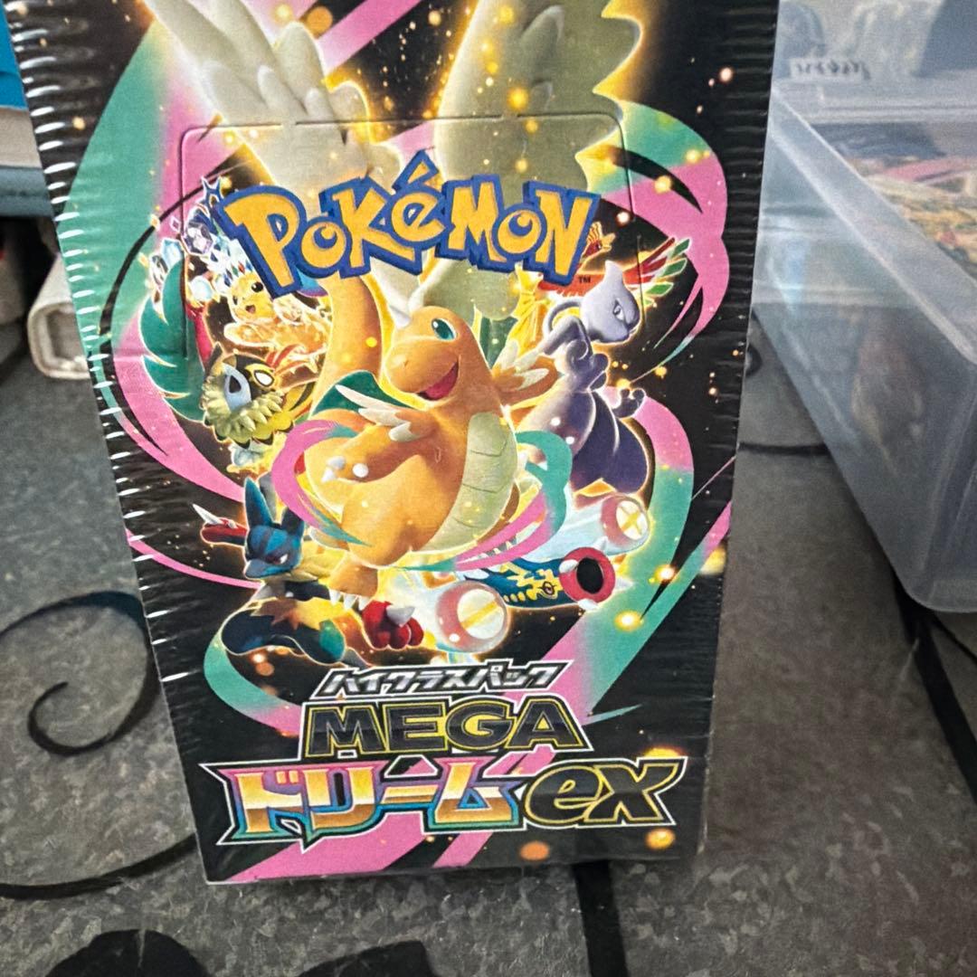 ポケモンカードゲーム MEGA ドリームEX シュリンク付き　1ボックス