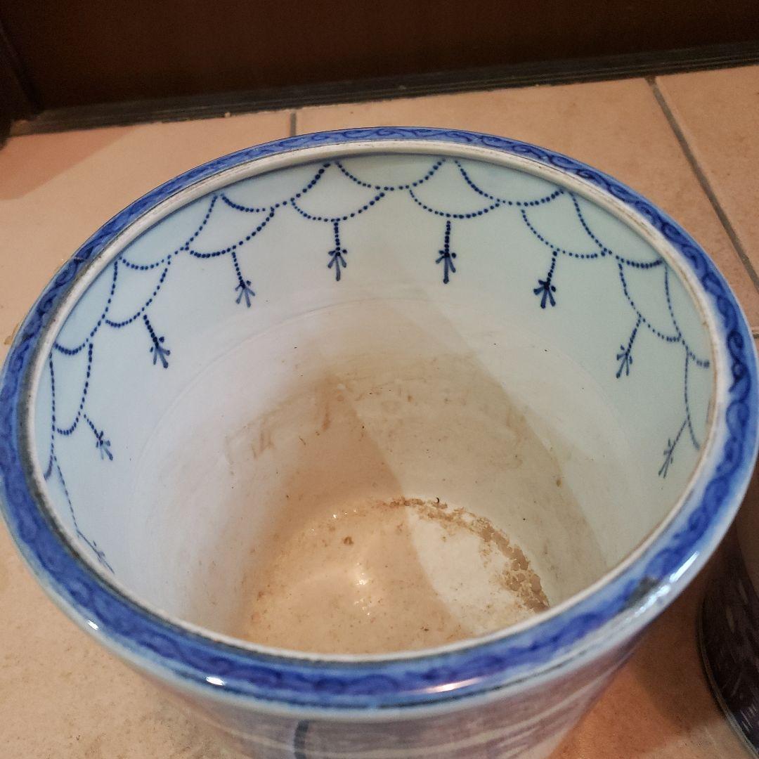 火鉢対二個セット