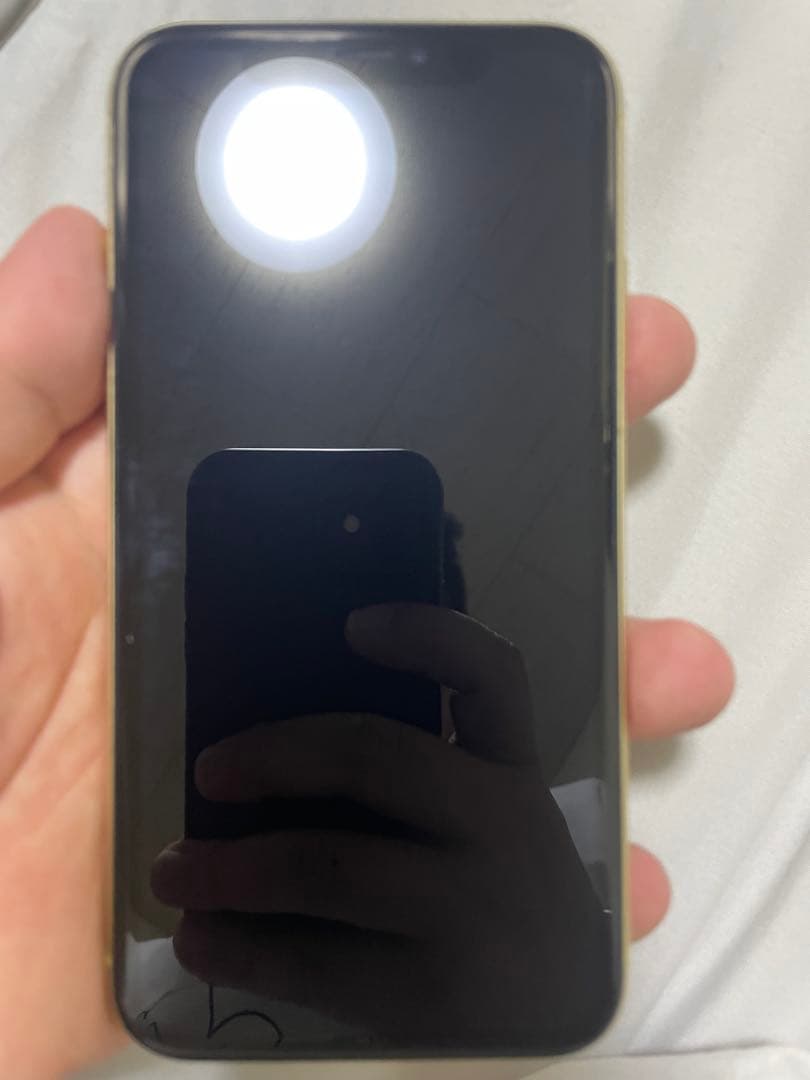 水没機　ジャンク品　iPhoneXR 64GB イエロー【SIMロック解除済み】