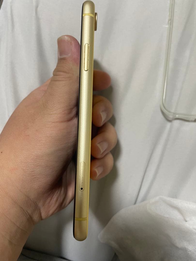 水没機　ジャンク品　iPhoneXR 64GB イエロー【SIMロック解除済み】