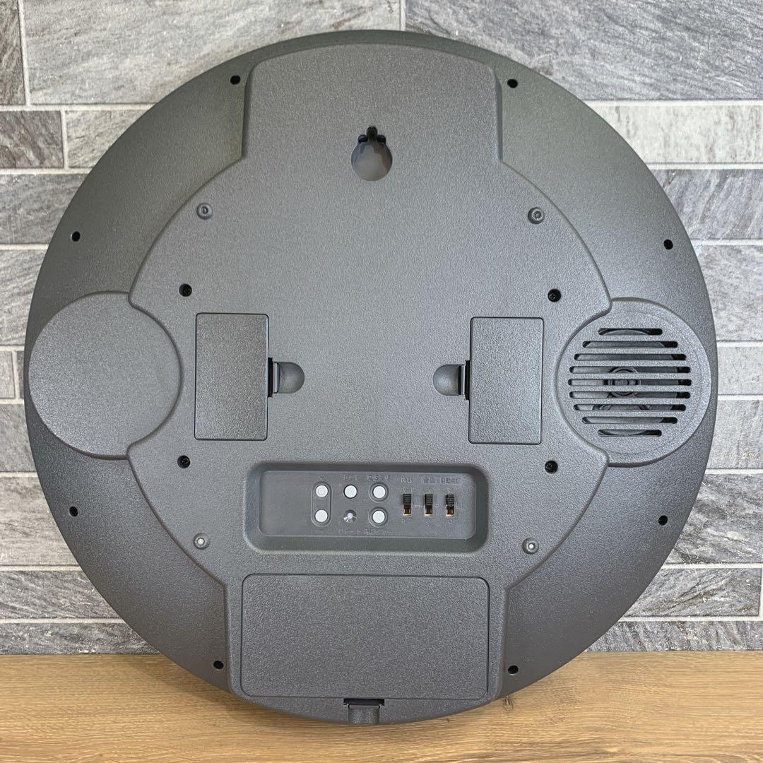 CASIO　電波時計　掛け時計　温湿度、日付デジタル表示　時報・ライト機能付き