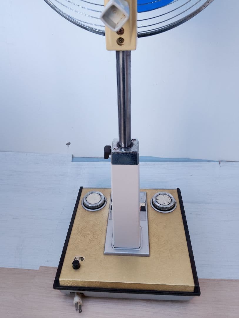 National 扇風機 F-35MA子供がガードに触ると羽根が止まるストップ