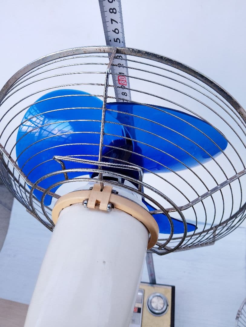 National 扇風機 F-35MA子供がガードに触ると羽根が止まるストップ