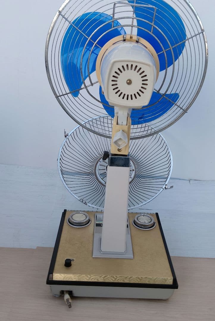 National 扇風機 F-35MA子供がガードに触ると羽根が止まるストップ