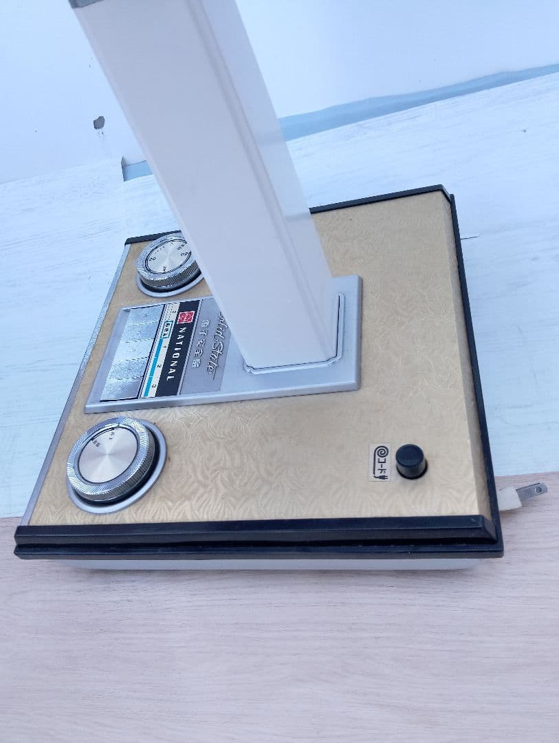 National 扇風機 F-35MA子供がガードに触ると羽根が止まるストップ