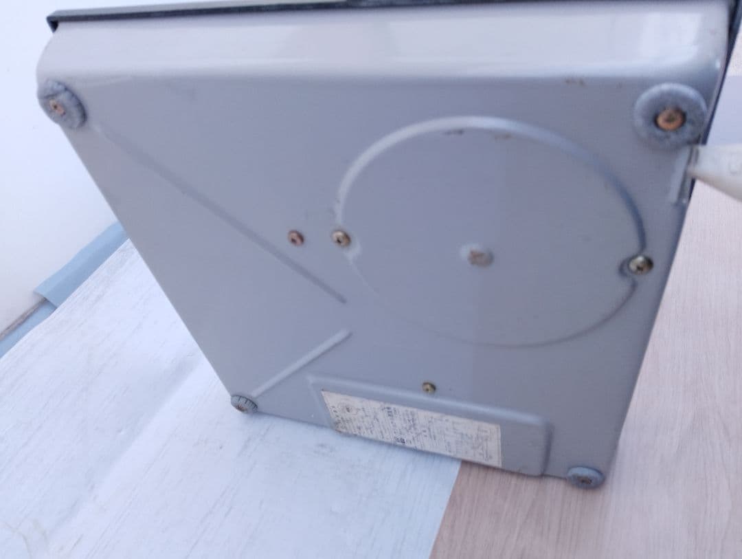 National 扇風機 F-35MA子供がガードに触ると羽根が止まるストップ