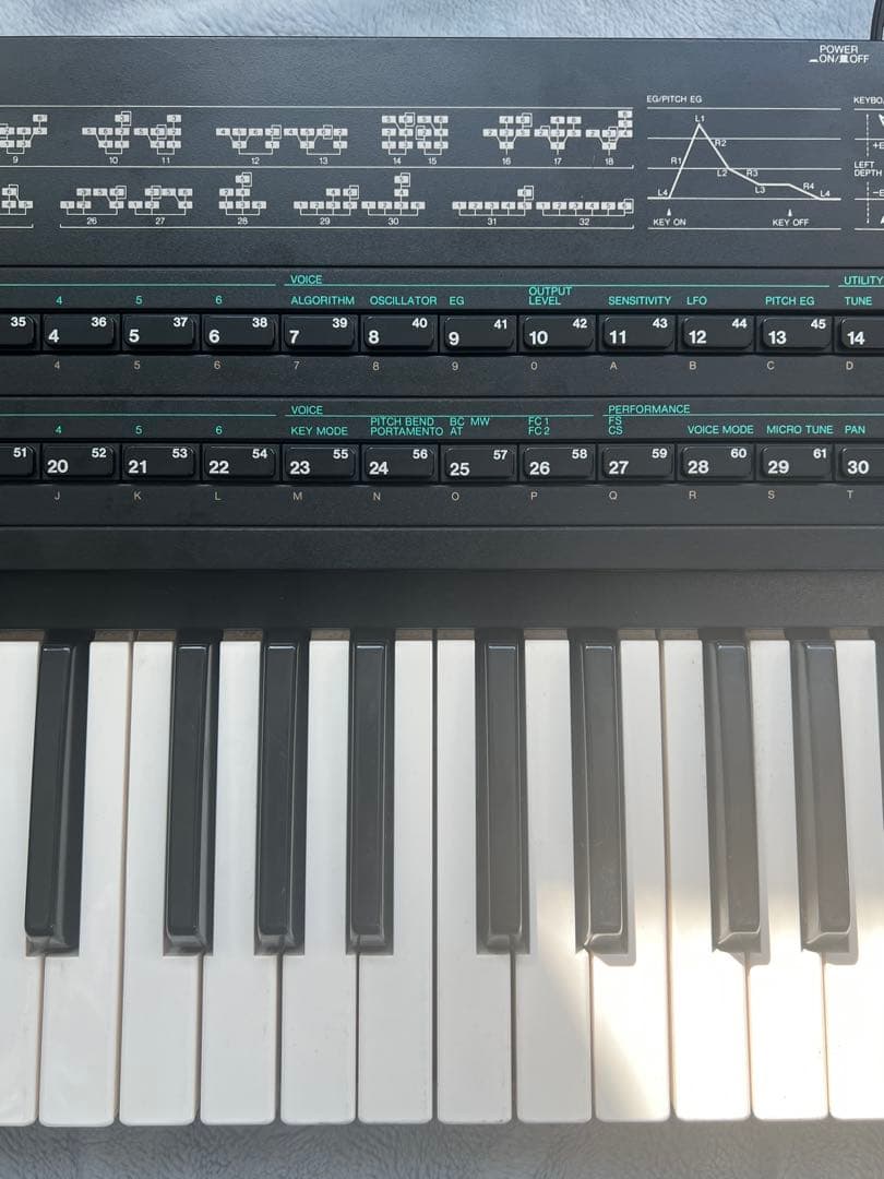 ボ*ト様 Yamaha DX7 ⅡD シンセサイザー　ジャンク