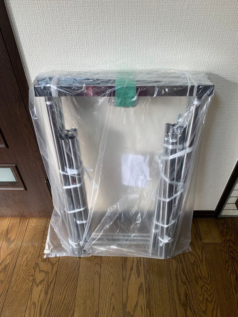 超美品　nakamura 伸縮可能 ハンガーラック　メタルラック　ラック　メタル