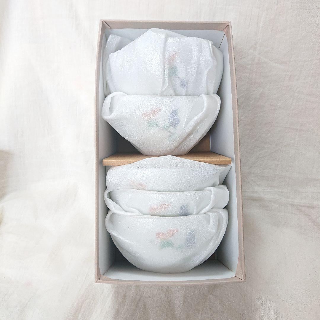 深川製磁 飯碗セット 5個 宮内庁御用達