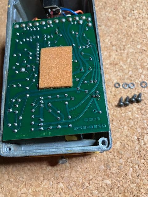 銀ネジ　BOSS Over Drive OD-1 /　1980年4月製